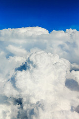 Naklejka premium clouds in the blue sky