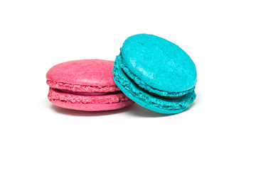  macaroons variety closeup.