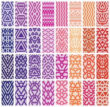 Set of 24 patterns.