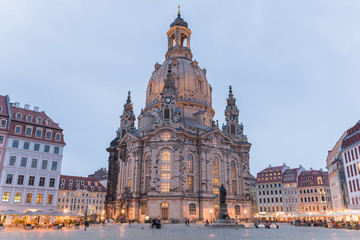 Fototapeta na wymiar Dresden - Frauenkirche