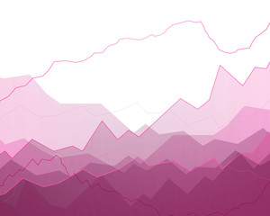 Vector Illustration of an Abstract Background with Graphs