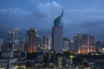 Fototapeta premium Jakarta city panorama