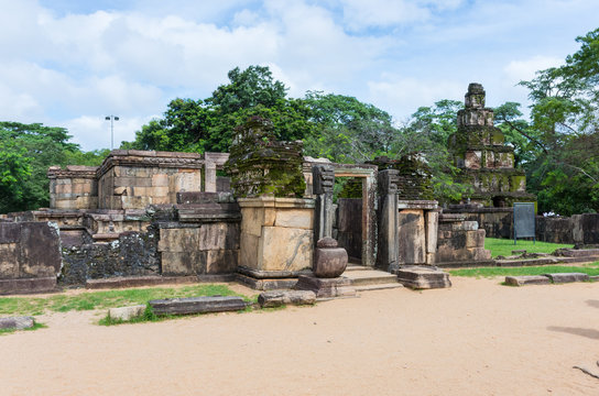 Hatadage building in Polonnaruwa