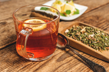 Cup of herbal tea