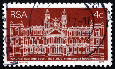 Postage stamp South Africa 1968 Transwaal Supreme Court