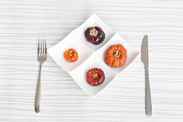 ランチ風ドライパンプキン