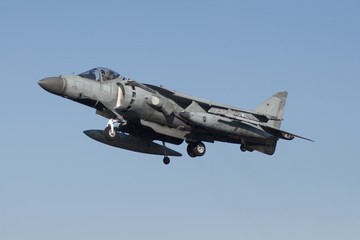 Avi&oacute;n de combate de despegue vertical Harrier