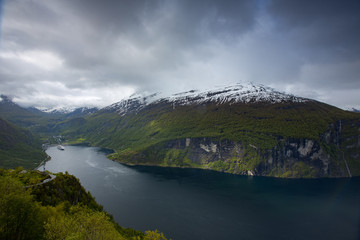 Norway geiranger fjord