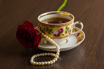 Tea in the Shabby Chic style