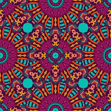 Abstract festive geometric pattern