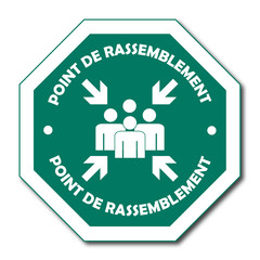 Logo point de rassemblement.