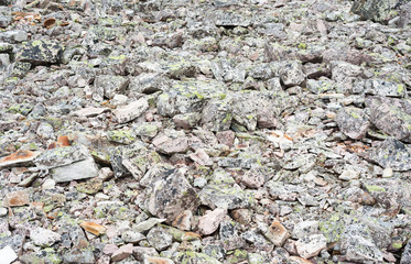 Texture background of rock rubble