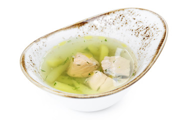 Soup salmon