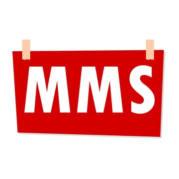 MMS Sign - illustration