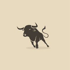 Running bull 