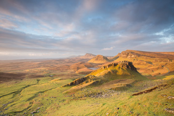 Scotland quiraing landscape