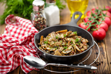 fried mushrooms