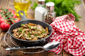 fried mushrooms