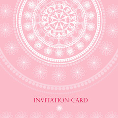 Naklejka premium Floral background, greeting card.