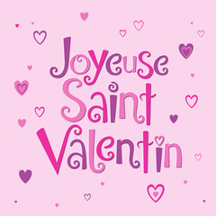 CARTE DE SAINT VALENTIN
