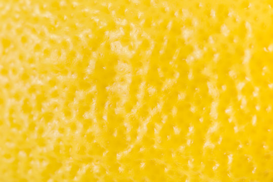 Yellow Lemon Peel Texture Macro Stock Photo | Adobe Stock