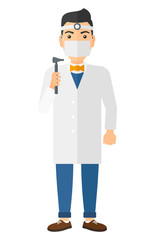 Ear nose throat doctor.