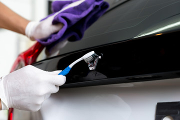 Car polishing series : Cleaning white car