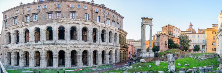 Obraz premium Teatro Marcello Rome