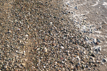 Turkish seacoast closeup