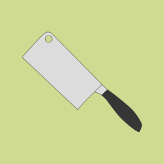 Cleaver knife icon