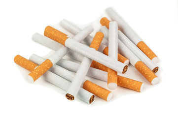 heap of cigarettes