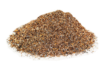 heap of gold powder
