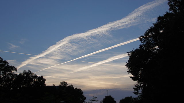 Chemitrails in the skies