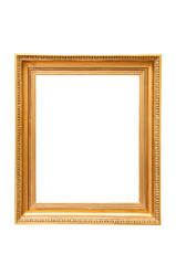 Rectangle decorative golden picture frame