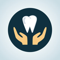 Dental care color icon