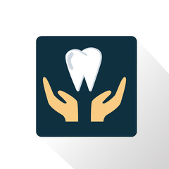 Dental care color icon