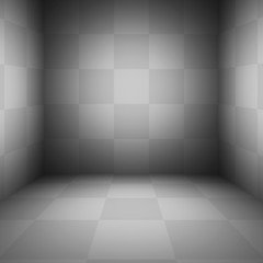 Empty Circular Grey with Black vignette Studio backdrop well use