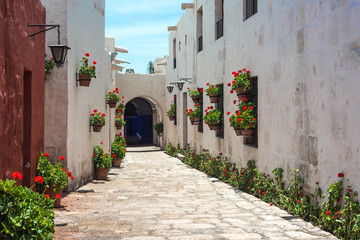 Monastery of Saint Catherine in Arequipa, Peru