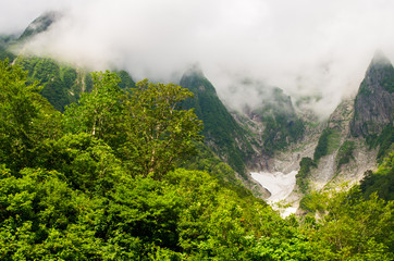 Obraz premium Tanigawadake,gunma,tourism of japan