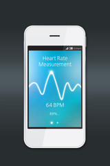 Heart rate measurement app
