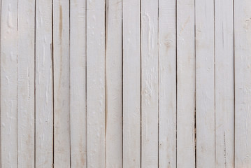 white of small wooden planks wall for background