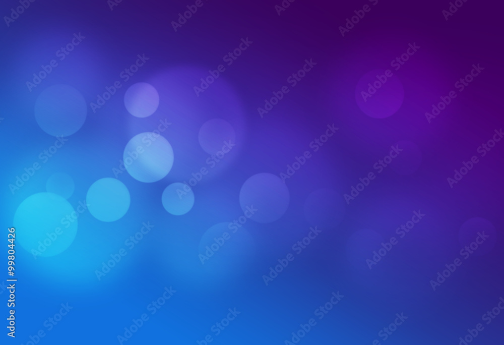 Wall mural bokeh abstract background