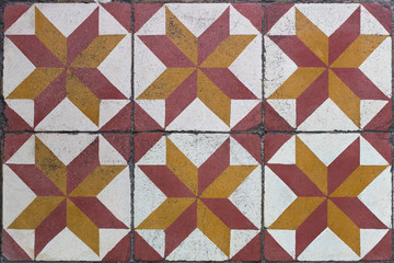 Ancient floor tiles