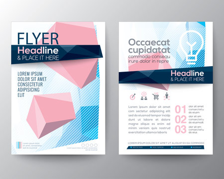 Abstract low polygon background for Poster Brochure Flyer design