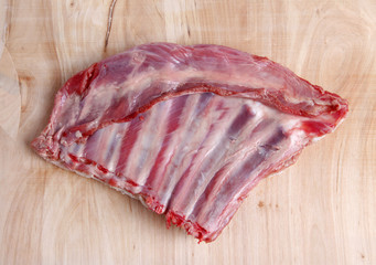Fresh lamb chops