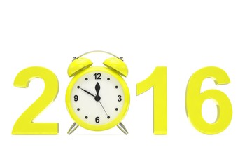 New year 2016 concept