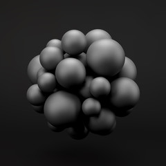 3D concept illustration. Vector template.