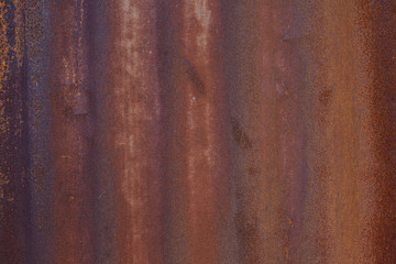 texture rusty on the old zinc plate / background 