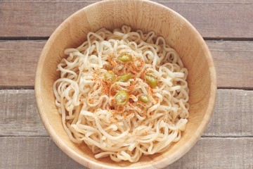 bowl of noodles