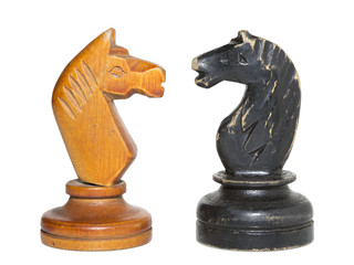 chess knights isol © Yury Zap